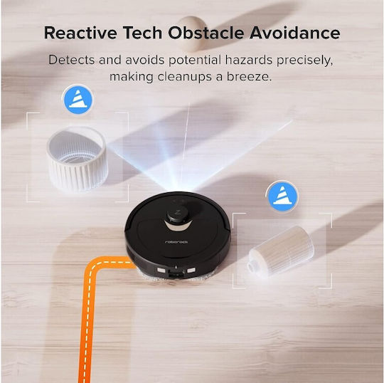 Roborock Q Revo Robot Vacuum for Vacuuming & Mopping with Mapping and Wi-Fi Black