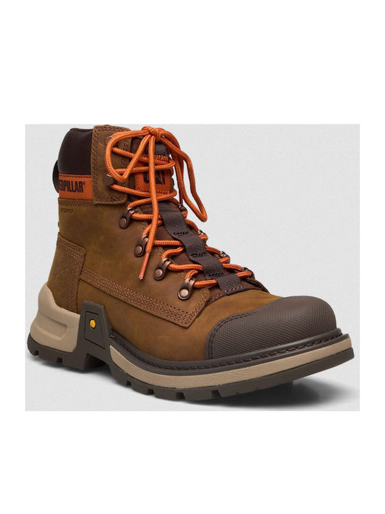CAT Colorado Expedition Men's Waterproof Brown Hiking Boots