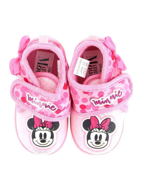 Disney Бебешки Пантофки Розов Minnie