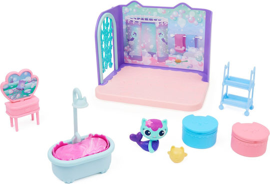 Spin Master Miniature Toy Gabbys Dollhouse Deluxe Room Gabby's Dollhouse Pink for 3+ Years Old (Various Designs/Assortments of Designs) 1pc