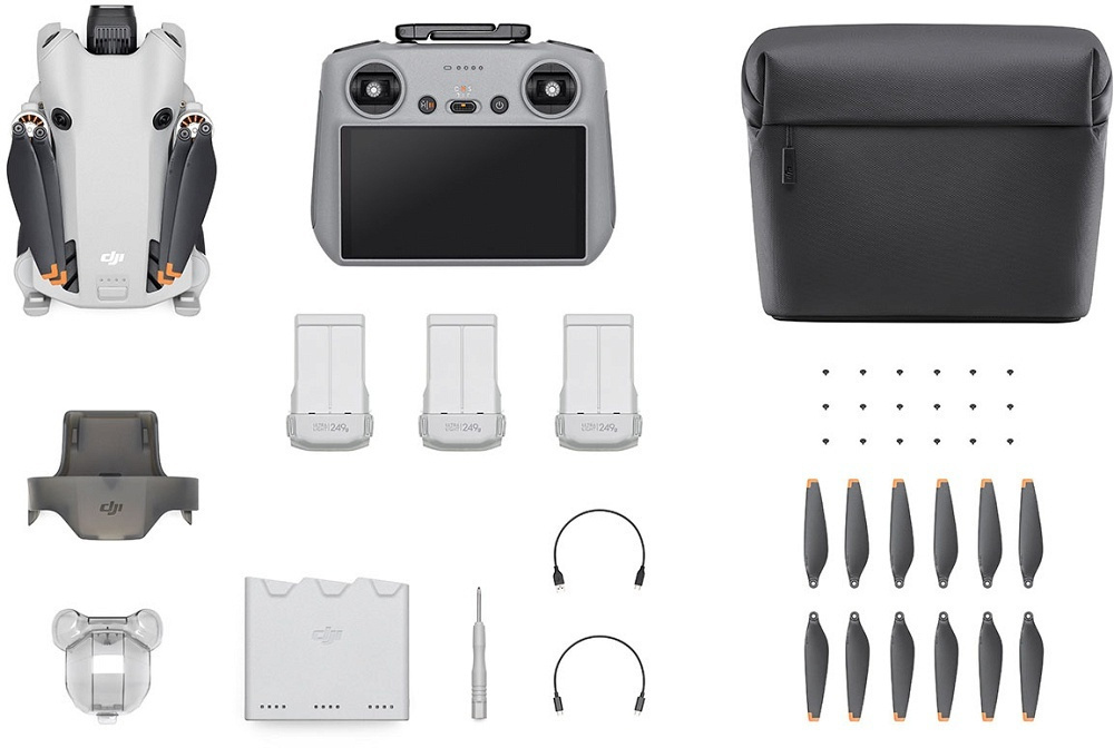 DJI Mini 4 Pro (Fly More Combo) Drone 2.4 GHz / 5.2 GHz / 5.8 GHz με Κάμερα 4K 60fps