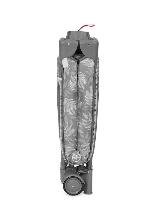 Lionelo Flower Laufstall mit Wickeltisch & Matratze Gray