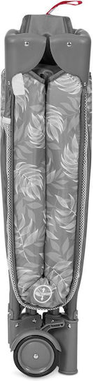 Lionelo Flower Baby Playpen with Changing Table and Grey Mattress 60x120cm