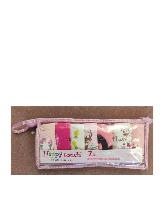 Happy Touch Παιδικό Σετ με Βρακάκια Πολύχρωμα 7τμχ Happy Touch Παιδικό Σετ με Βρακάκια Πολύχρωμα 7τμχ