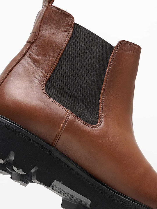 Leather Tabac Brown Men's Boots
