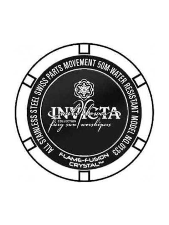 Invicta Wildflower Ρολόι Μπαταρίας με Μεταλλικό Μπρασελέ Invicta Wildflower Ρολόι Μπαταρίας με Μεταλλικό Μπρασελέ