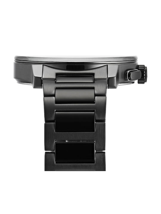 Boss Peak Men's Watch 44mm Chronograph Battery with Metal Bracelet