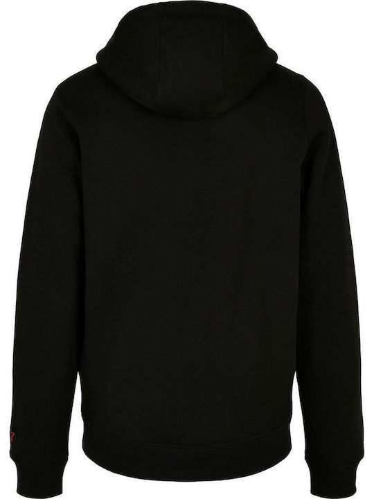 Hanorac Fleece cu Glugă Negru