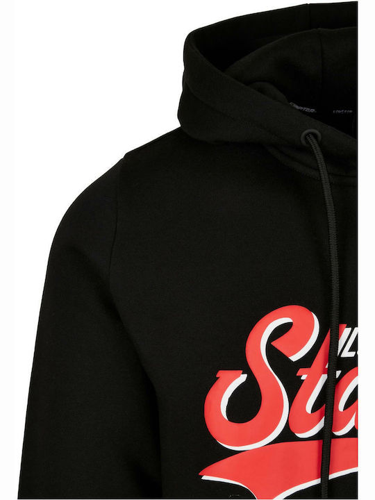 Hanorac Fleece cu Glugă Negru