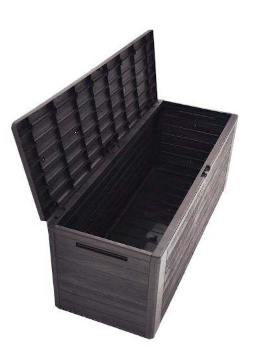 Prosperplast Outdoor Storage Box 190lt Brown L78xW43.8xH55cm