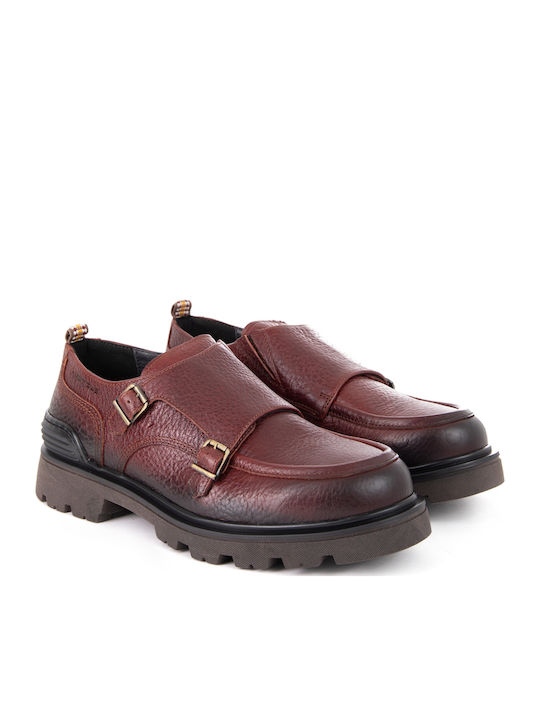 Δερμάτινα Ανδρικά Loafers Cognac