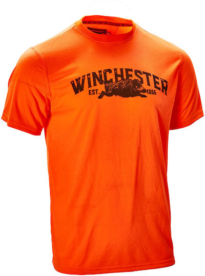 Winchester T-shirt σε Πορτοκαλί χρώμα