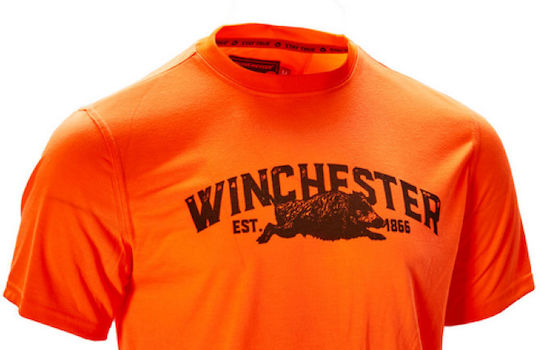Winchester T-shirt σε Πορτοκαλί χρώμα