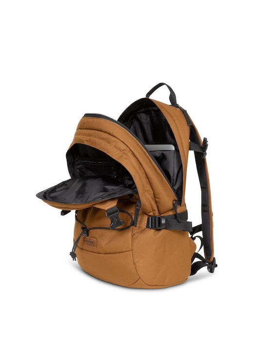 Eastpak Gerys School Bag Backpack Junior High-High School Brown with Water Bottle Holder 21Liters