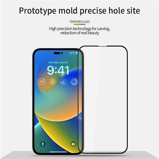 Pinwuyo 3D Full Face Tempered Glass (iPhone 15 Pro)