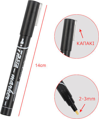 Tpster Acrylic Marker Black