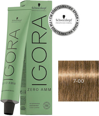 Schwarzkopf Igora Βαφή Μαλλιών 7-00 Ξανθό Μεσαίο 60ml