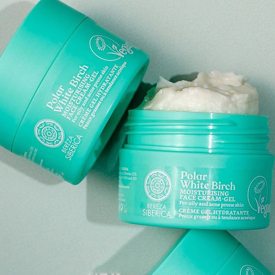 Natura Siberica Polar White Birch 24h Cream-Gel Face 50ml
