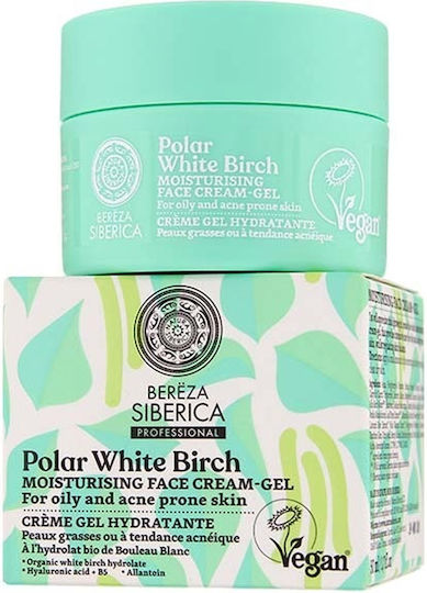 Natura Siberica Polar White Birch 24h Cream-Gel Face 50ml