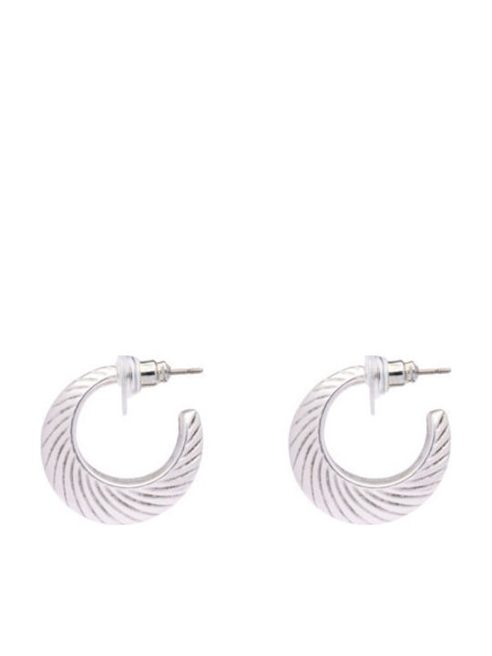 Philio Earrings Hoops Titanium