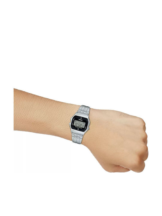Casio Herrenuhr 33mm Batterie mit Metallarmband