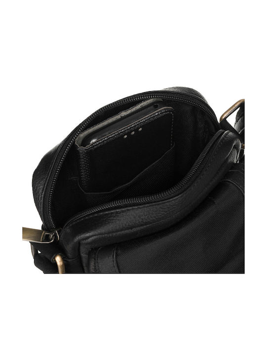 Leder Herrentasche Schulter / Crossbody