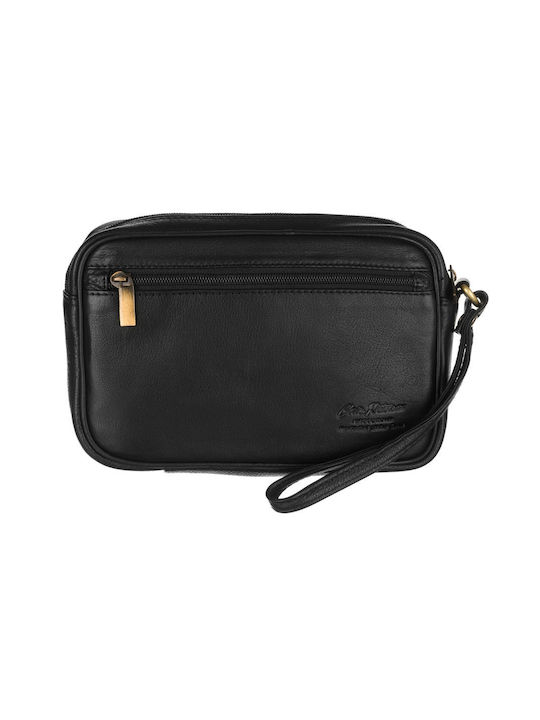 Leather Waist Bag Beige
