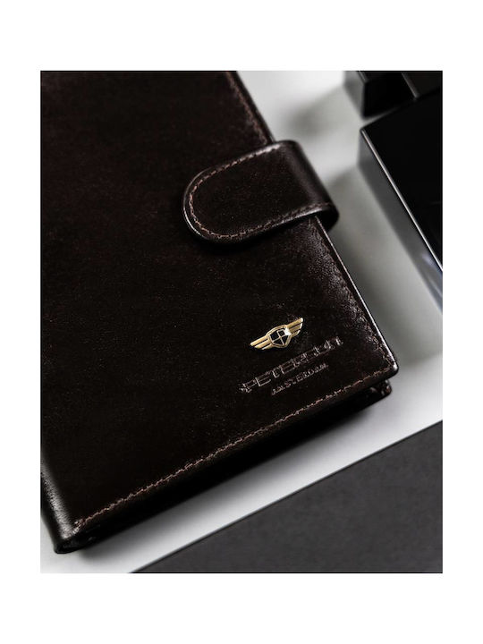 Men's Leather Card Wallet with RFID