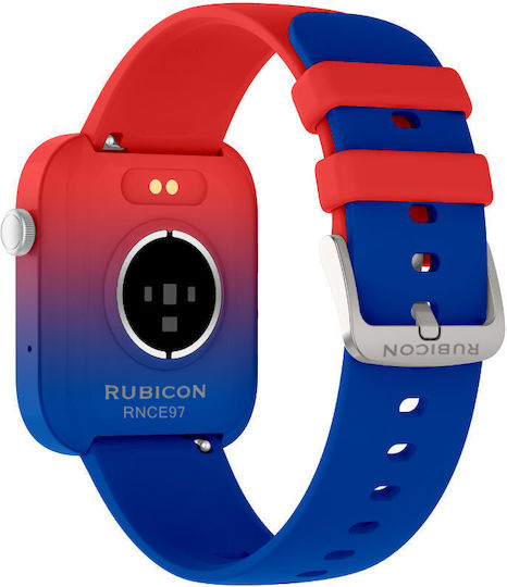 Rubicon SR042C 37mm Smartwatch με Παλμογράφο (Πολύχρωμο)