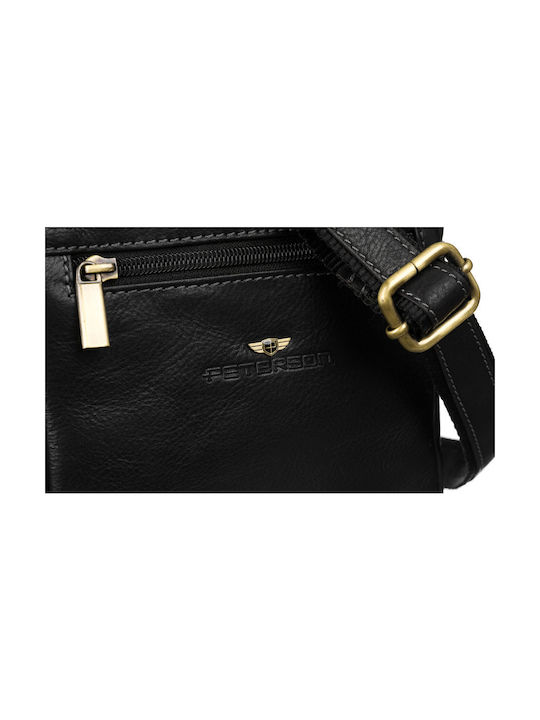 Leather Men's Bag Shoulder / Crossbody Black