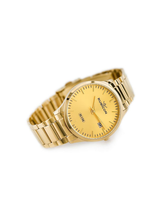 AGBarr Men's Watch Battery with Metal Bracelet