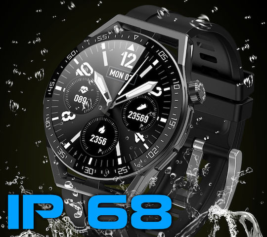 Rubicon SR033C Smartwatch (Negru)
