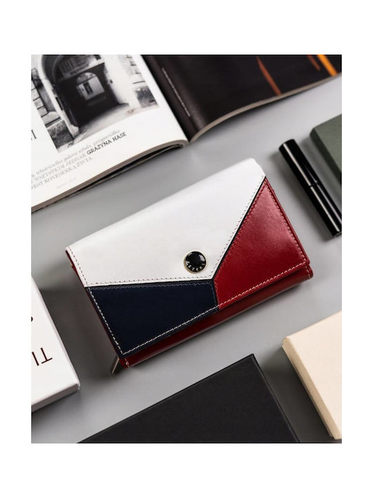 Leather Women's Wallet Beige