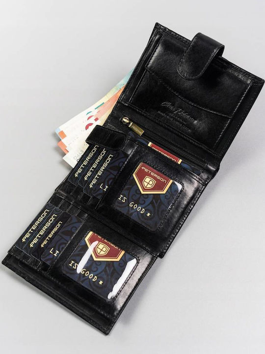 Кожен Мъжки Портфейл За Карти С RFID
