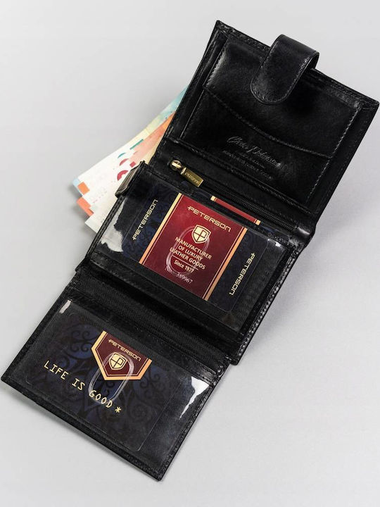 Кожен Мъжки Портфейл За Карти С RFID