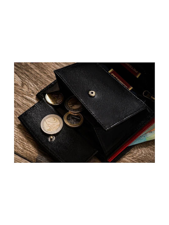 Leder Herren Geldbörse Karten mit RFID Beige