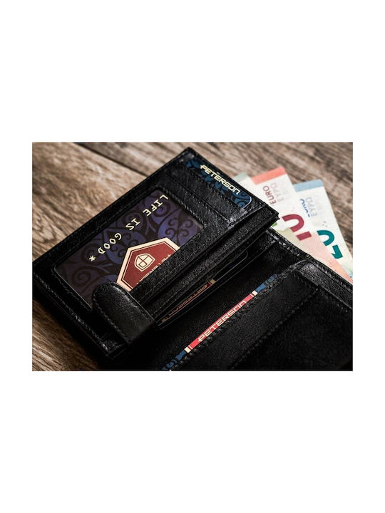 Δερμάτινο Ανδρικό Πορτοφόλι Καρτών με RFID Μπεζ