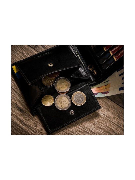 Кожен Мъжки Портфейл За Карти С RFID Бежов