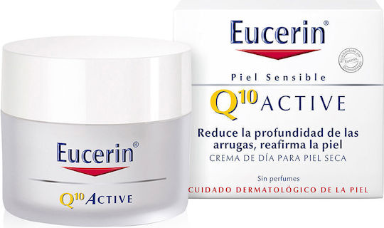 Eucerin Q10 Active Day Cream Dry Skin Cream Face Day with SPF15 50ml