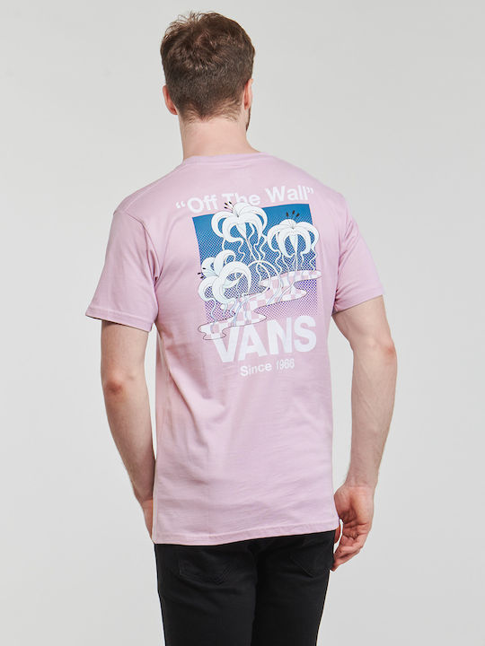 Vans Ανδρικό T-shirt Κοντομάνικο Μωβ