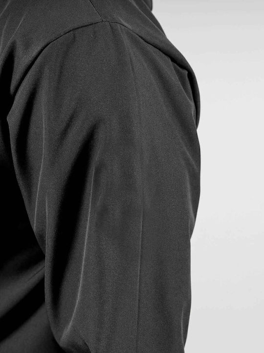 Giubbotto Winter Jacket Softshell Waterproof and Windproof Black