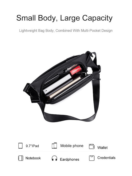 Herrentasche Sling Schwarz