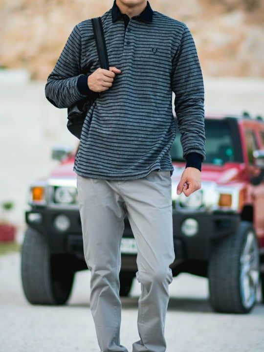 Trousers Chino Gray