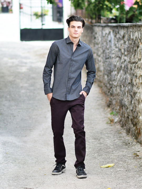 Trousers Chino Burgundy