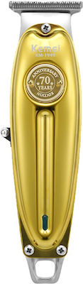 Kemei KM-1949 Professional Rechargeable Hair Clipper Gold