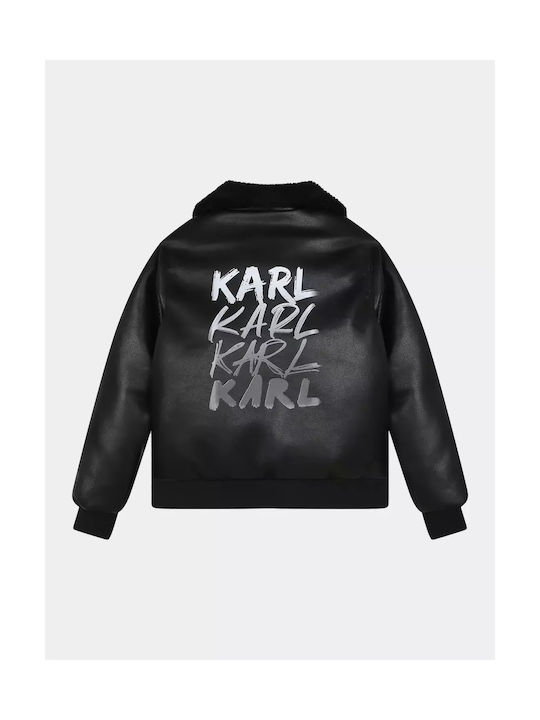 Karl Lagerfeld Kinderjacke Schwarz