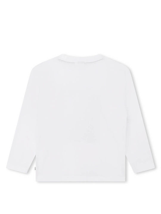 Hugo Boss Kids Blouse Long Sleeve White