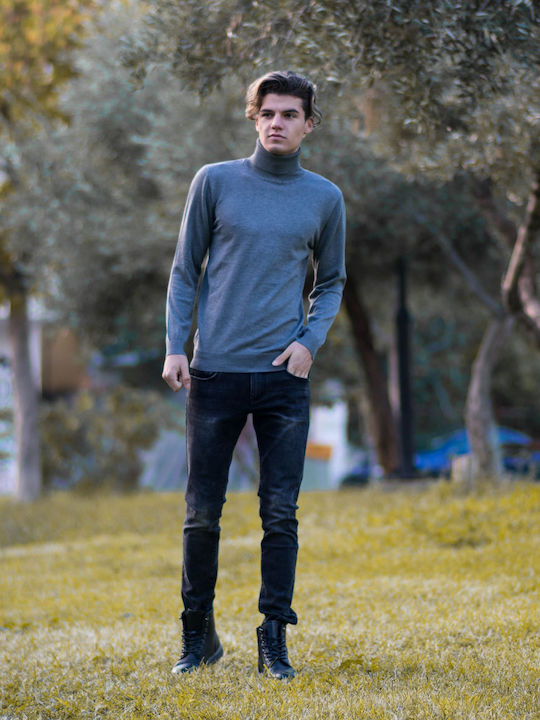 Langarm-Pullover Gray
