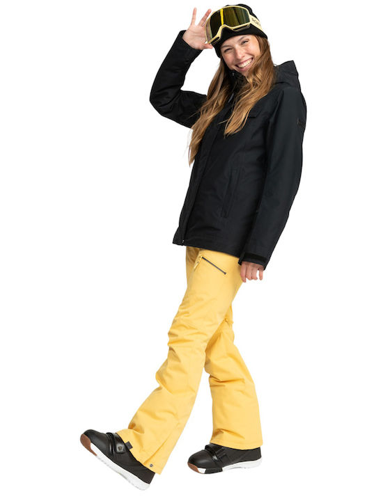 Roxy Billie Women's Ski & Snowboard Jacket Black ERJTJ03432-KVJ0