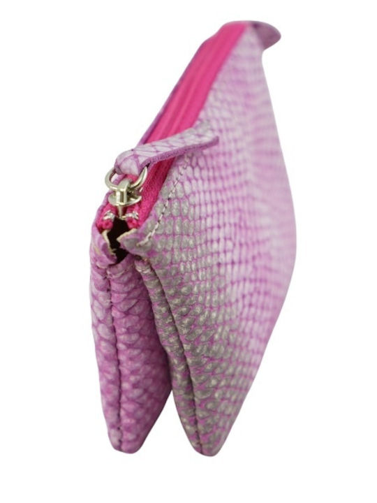 Mybag Κλειδοθήκη Δερμάτινη Ροζ